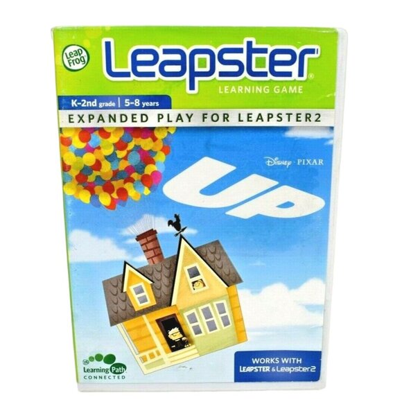 Disney Pixar Up (Leapster 2, 2009) Logic Addition Subtraction Learning - Picture 1 of 4